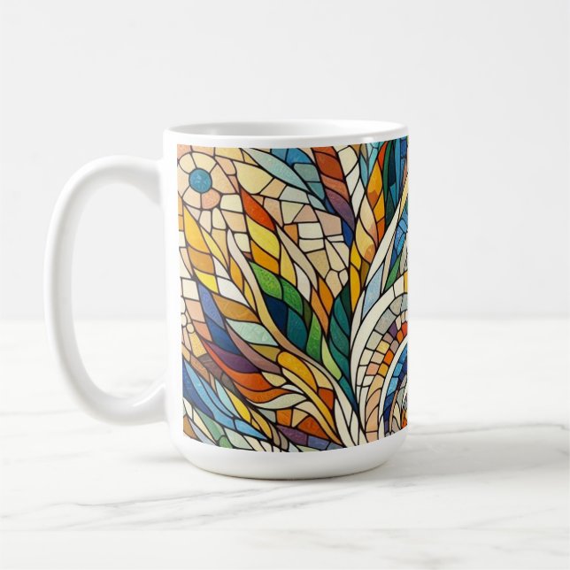Mosiac Art Tasse (Links)