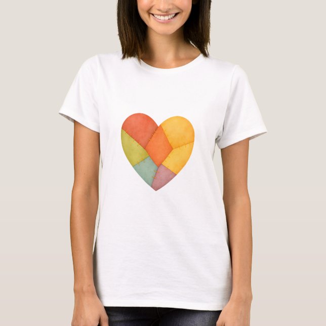 Mosiac Heart T-Shirt (Vorderseite)