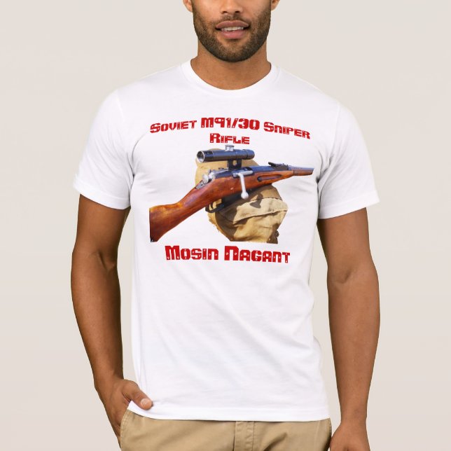 Mosin Nagant ww2 PU-Scharfschütze-Shirt T-Shirt (Vorderseite)