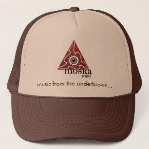 Moska Logo 02, Musik vom underbrown… Truckerkappe