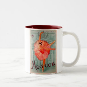 Moskau-Ballett Zweifarbige Tasse