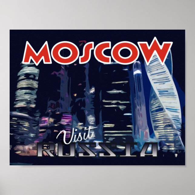 Moskau, Besuch Russland... Poster (Vorne)