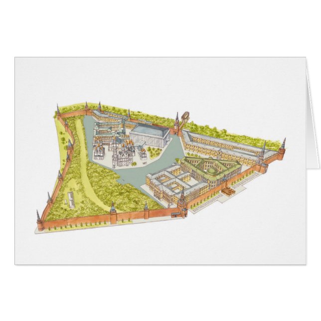 Moskau der Kreml (Vorderseite (Horizontal))