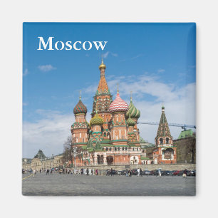 Moskau, Kathedrale Saint-Basil Magnet