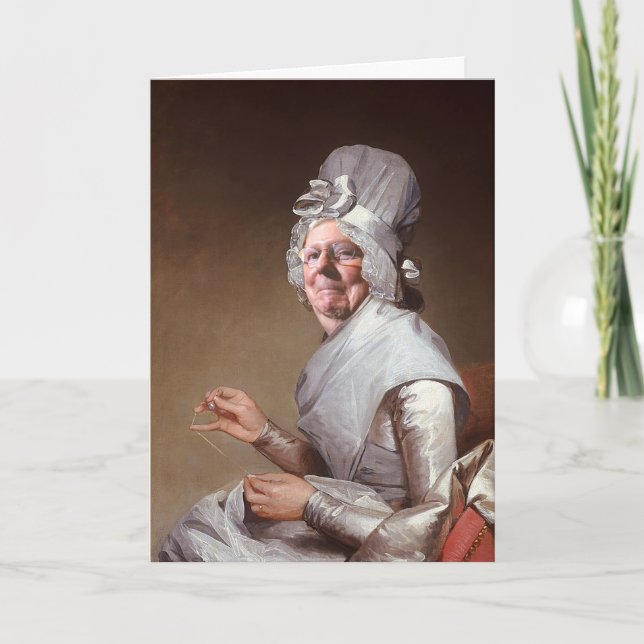 Moskau Mitch Birthday Card Karte (Vorderseite)