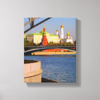 Moskau Russland Architektur des Kremls Moskva Flus