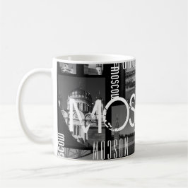 Moskau Russland Architektur Stadt Stadtbezirk Coll Kaffeetasse
