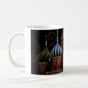 Moskau Russland Kathedrale Kaffee Tee Tasse