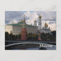 Moskau, Russland; Kreml Post Card