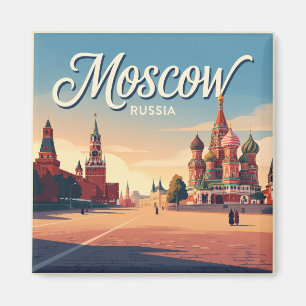Moskau Russland Magnet