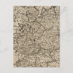 Moskau, Russland Postkarte