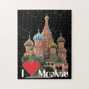 Moskau Russland Russie Puzzles