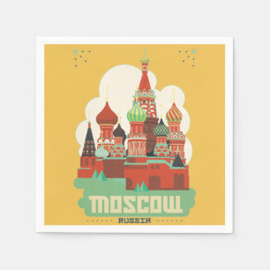Moskau Russland Serviette