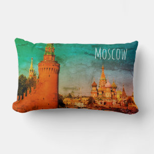 Moskau St Basil's Cathedral Roter Platz Kreml Lendenkissen