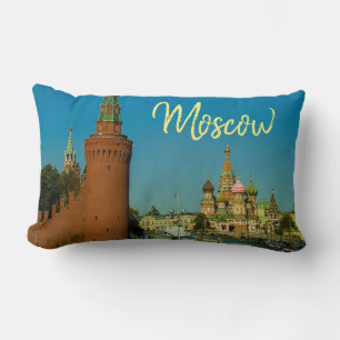 Moskau St Basil's Cathedral Roter Platz Kreml Lendenkissen