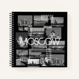 Moskau Stadt St Basil's Cathedral Architektur Stad Notizbuch