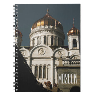 Moskauer Christus Die Architektur der Heiligen Kat Notizblock