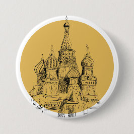 Moskauer Kathedrale Button