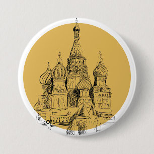 Moskauer Kathedrale Button