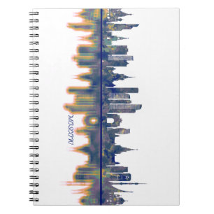 Moskauer Skyline Notizblock