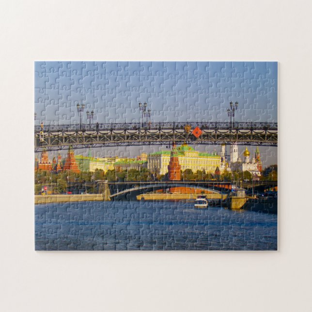 Moskauer Stadt Kreml Landschaftsarchitektur Moskwa (Horizontal)