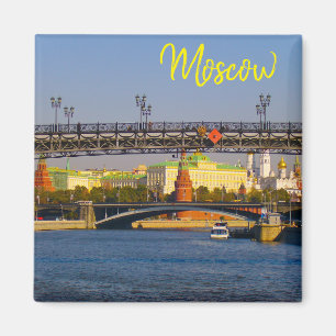 Moskauer Stadt Moskwa Landschaftsarchitektur Magnet