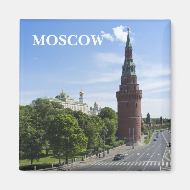 Moskauer Stadtbild Magnet (Vorne)