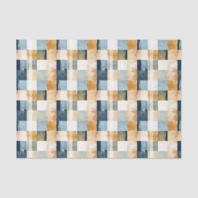 Moskauer Stil minimalistisch Seidenpapier (Vorderseite)