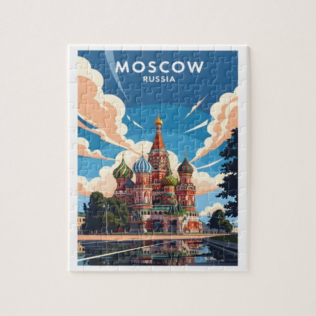 Moskaus Basilius-Kathedrale (Vertikal)