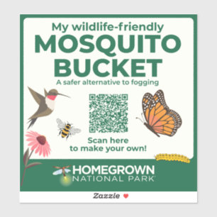 Moskito Bucket Challenge Sticker von HNP