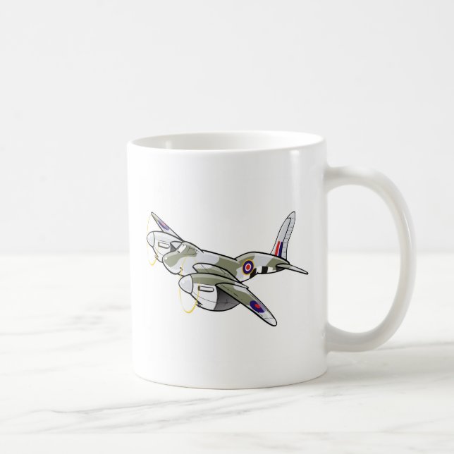 Moskito de Havilland Kaffeetasse (Rechts)