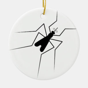 Moskito Keramik Ornament