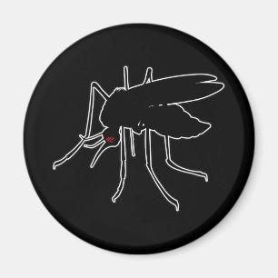 Moskitos Mosquito Marvae - Geek für Entomologie Magnet