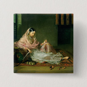 Moslemische Dame Reclining, 1789 (Öl auf Leinwand Button
