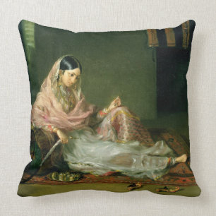 Moslemische Dame Reclining, 1789 (Öl auf Leinwand Kissen