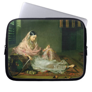 Moslemische Dame Reclining, 1789 (Öl auf Leinwand Laptopschutzhülle
