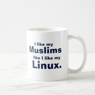 Moslemischer Linux Kaffeetasse