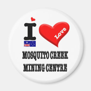 MOSQUITO KREEK MINING CENTER - I Liebe Magnet