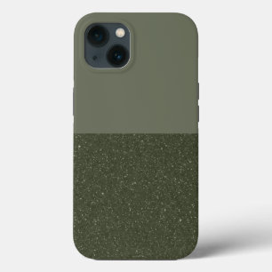 Moss 2 Tons Personnalisé Vert iPhone 13 Coque
