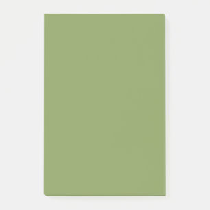 Moss Green Accent Background Color Anpassen Post-it Klebezettel