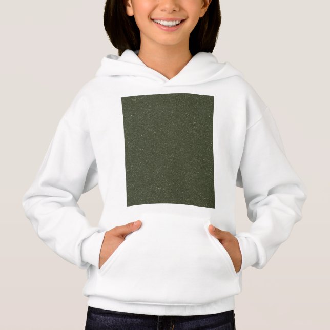 Moss Green Bruise Kids Pullover Sweat - shirt à ca (Devant)