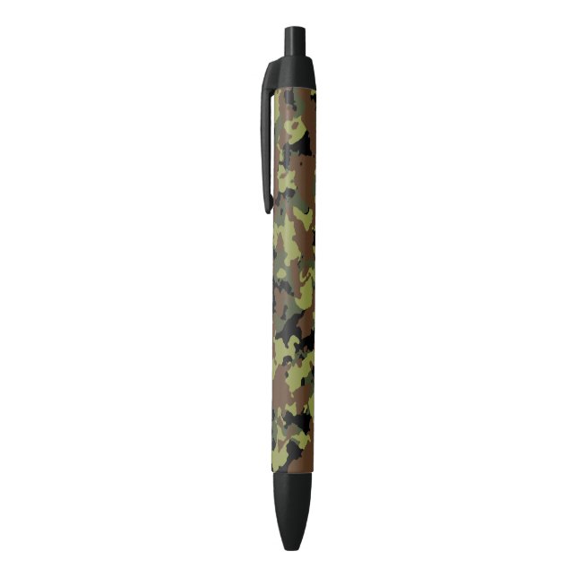 Moss Green Camouflage Kugelschreiber (Oberseite (Vertikal))