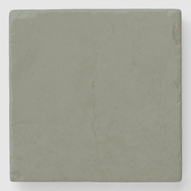 Moss Green Custom Stone Untersetzer (Vorderseite)