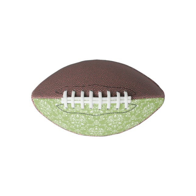 Moss Green Damask Football (Vorderseite)