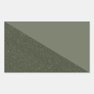 Moss Green Diagonal Textur Sticker