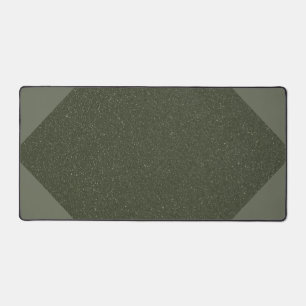 Moss Green Diamond Center Mat - Personnalisable