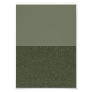Moss Green Dual-Tone-Foto-Erweiterung - Anpassen Fotodruck