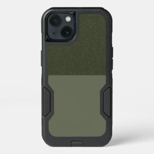 Moss Green Duo Texture OtterBox iPhone 13 - Custom