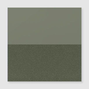 Moss Green Duo-Tone-Magnetkarte - individuell eins Magnetkarte