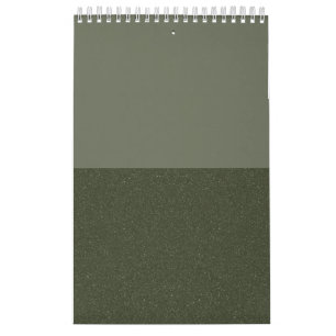 Moss Green Duo-Tone-Wandkalender Kalender